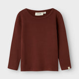 Thora Slim Top - Chocolate Brown