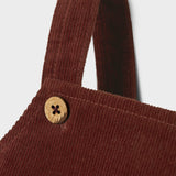 Obert Cord Overall- Hot chocolate