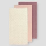Fergie Muslin Cloths 3-Pack - Turtledove