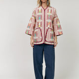 Lulu Jacket - Pink Multi