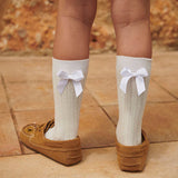 Liva Knee Socks - White