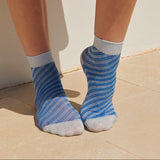 Elisa Glitter Socks - Nautical Blue