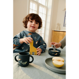 Merle Printed Cape Bib - Ocean View