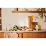 Merle Printed Cape Bib - Cat Tuscany Rose