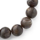 Mini Beads Flex Bracelet- Dark Brown