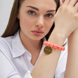Mini Beads Flex Bracelet- Strawberry