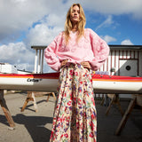 Musa Knit - Pink Flower