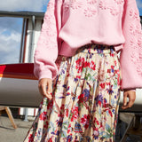 Musa Knit - Pink Flower