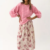 Musa Knit - Pink Flower