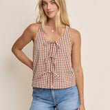 Thea Tie Front Blouse