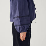 Marceline Dusty Blue Blouse