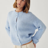 Kae Knit Cardigan Light Blue