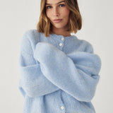 Kae Knit Cardigan Light Blue