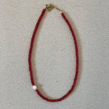 Anitta Necklace - Red