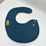 Petrol Blue Baby Bib
