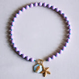 Reza Necklace - Purple