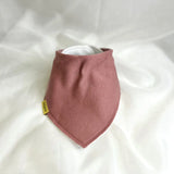 Rose Pink Baby Bib