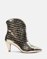 Sofie Gold Boots