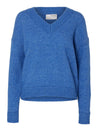 Maline Knit Pullover - Blue