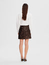 Mallie Short Sequin Skirt