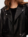 Idun Leather Biker Jacket