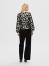 Paula Silver Leaf Blouse