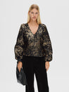 Paula Golden Leo Blouse