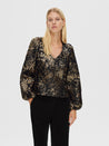Paula Golden Leo Blouse