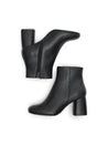 Alva Leather Boot - Black