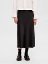 Lena Midi Skirt - Black