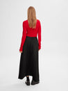 Tina Long Pleated Skirt