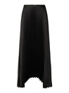 Tina Long Pleated Skirt