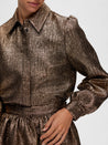 Violet Jacquard Shirt