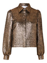 Violet Jacquard Shirt