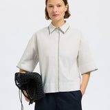 Fia Cropped Stitched Shirt