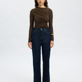 Lina Brown Top