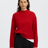 Cille Cashmere Knit- Red