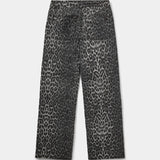 Siennasw Leopard Trousers - Grey leopard