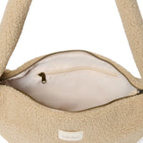Teddy Mini Cross Body Bag - Ecru