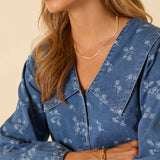 Towan Denim Blouse
