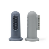 Mushie Finger Toothbrush- Tradewinds