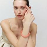Syl Bangle - Watermelon Marble