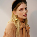Triple Heart Earring
