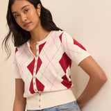 Argyle Cardigan