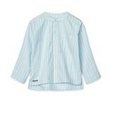 ASHTON STRIPE SHIRT - SKY