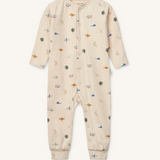 BIRK PRINTED PYJAMAS JUMPSUIT - AVIATOR