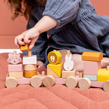 Wooden Animal Train - Mrs Cat