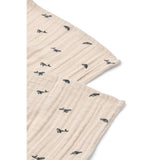 Lewis Muslin Cloth 2-Pack - Mini Whale
