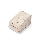 Lewis Muslin Cloth 2-Pack - Mini Whale