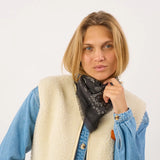 Alice Bandana Scarf - Black